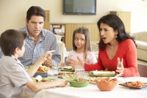 Chaos at the dining table